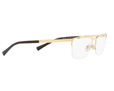 versace glasses for men ove 1263 1002 55 17|Versace™ VE1263 1002 55 Gold Eyeglasses .